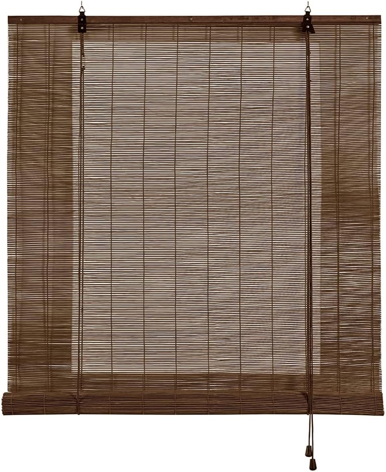 Estores Basic - Natural Roller Blinds, Wenge Colour 90x3x170 cm
