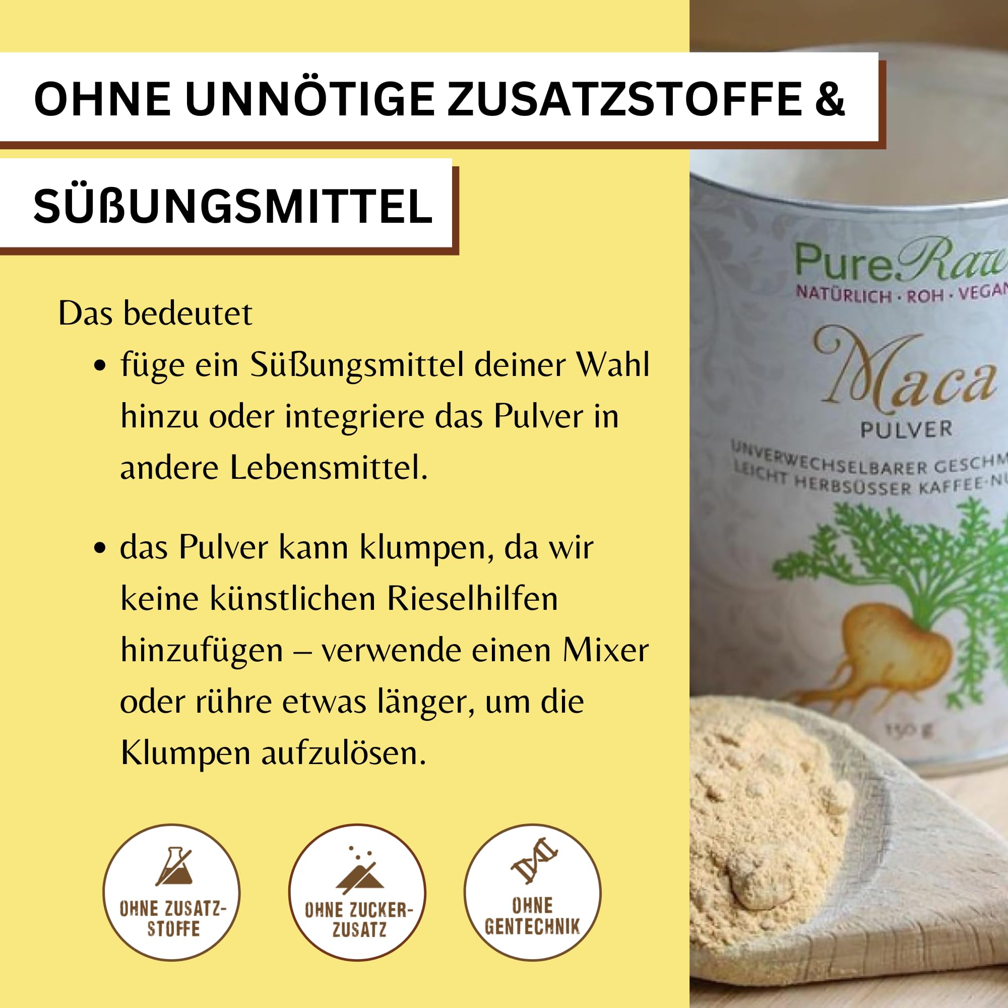 Maca en polvo Mezcla orgánica amarilla, negra, roja y morada (cruda vegana) Raíz de maca 100% pura sin aditivos Superalimento para batidos energéticos Mezcla orgánica en polvo de raíz de maca