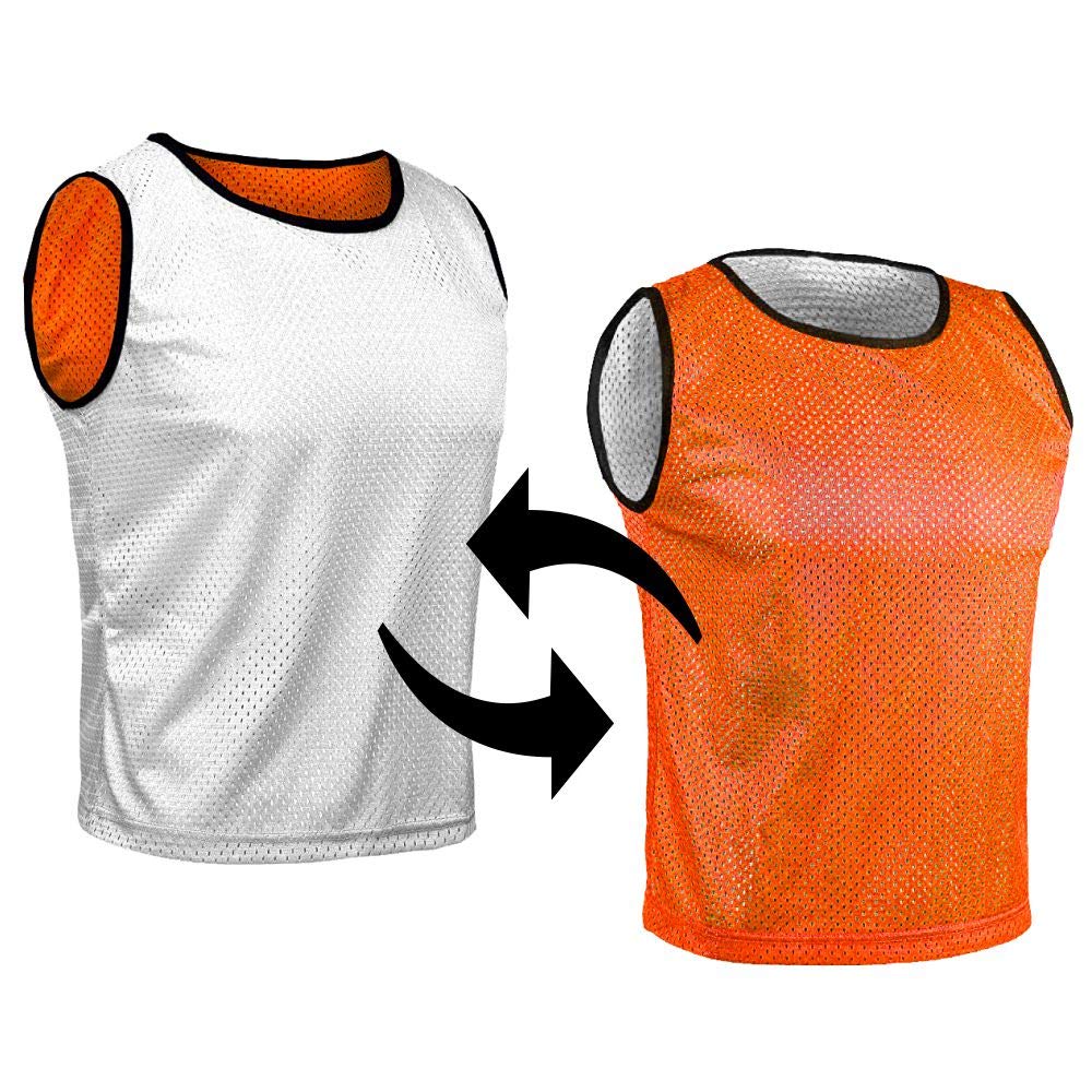 SPORTSBIBS bib reversible sports fan's jersey mesh Bibs training Vest national club T-shirt undershirt fitness summer winter, xs s m l xl, double-sided trikots Premium โ image 1