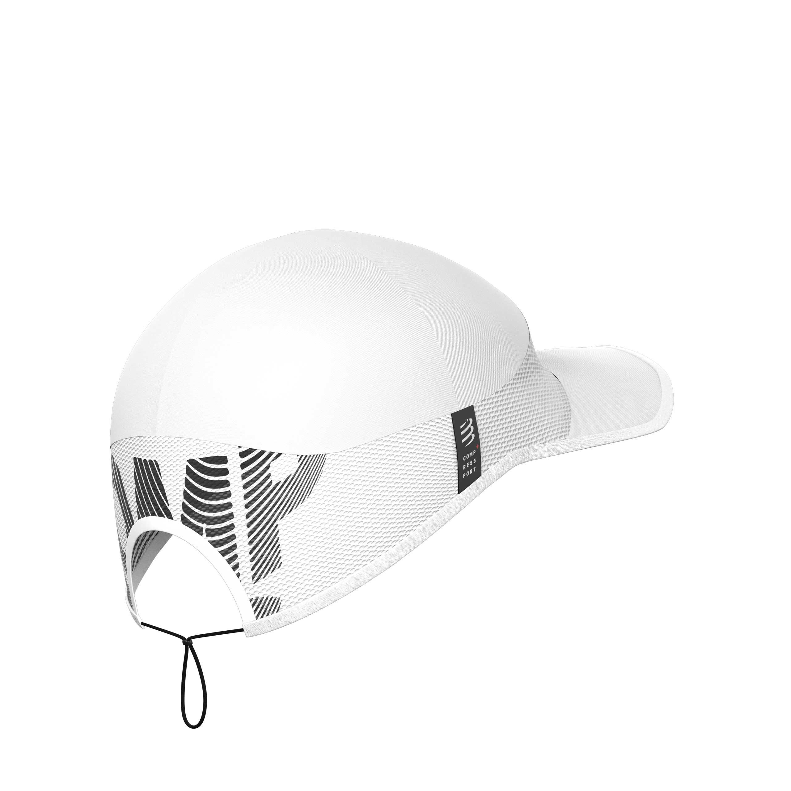 COMPRESSPORT Pro Racing Cap | Casquette de Running Ultra-légère – Ergonomique, Respirante, séchage Rapide – Visière articulée pour Protection Solaire – Idéale Trail, Running et entraînement intensif