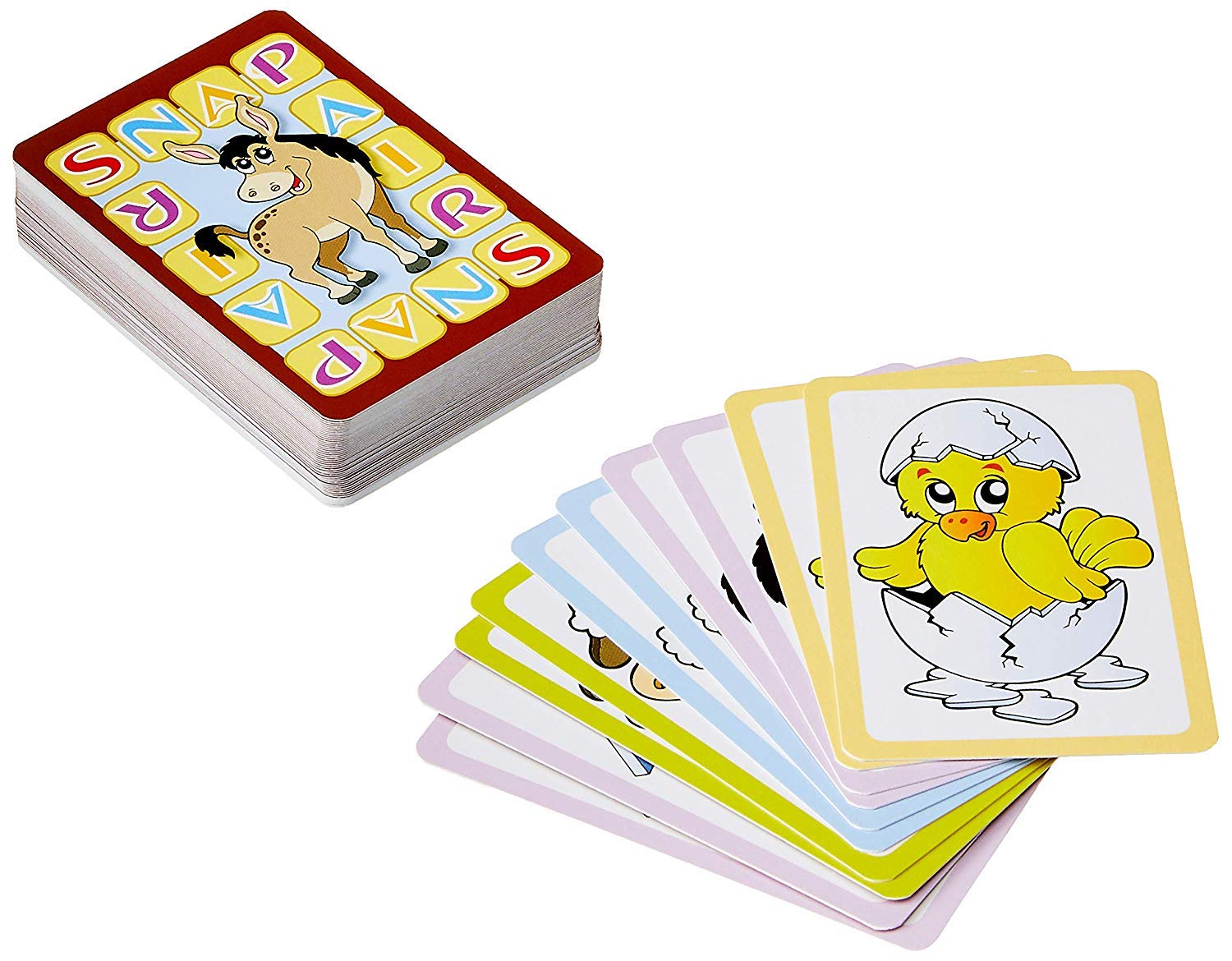 Snap + Pairs Zoo Kartenspiel – Lustiges Memory- Und Schnipp-Spiel Für Kinder, In Blechdose