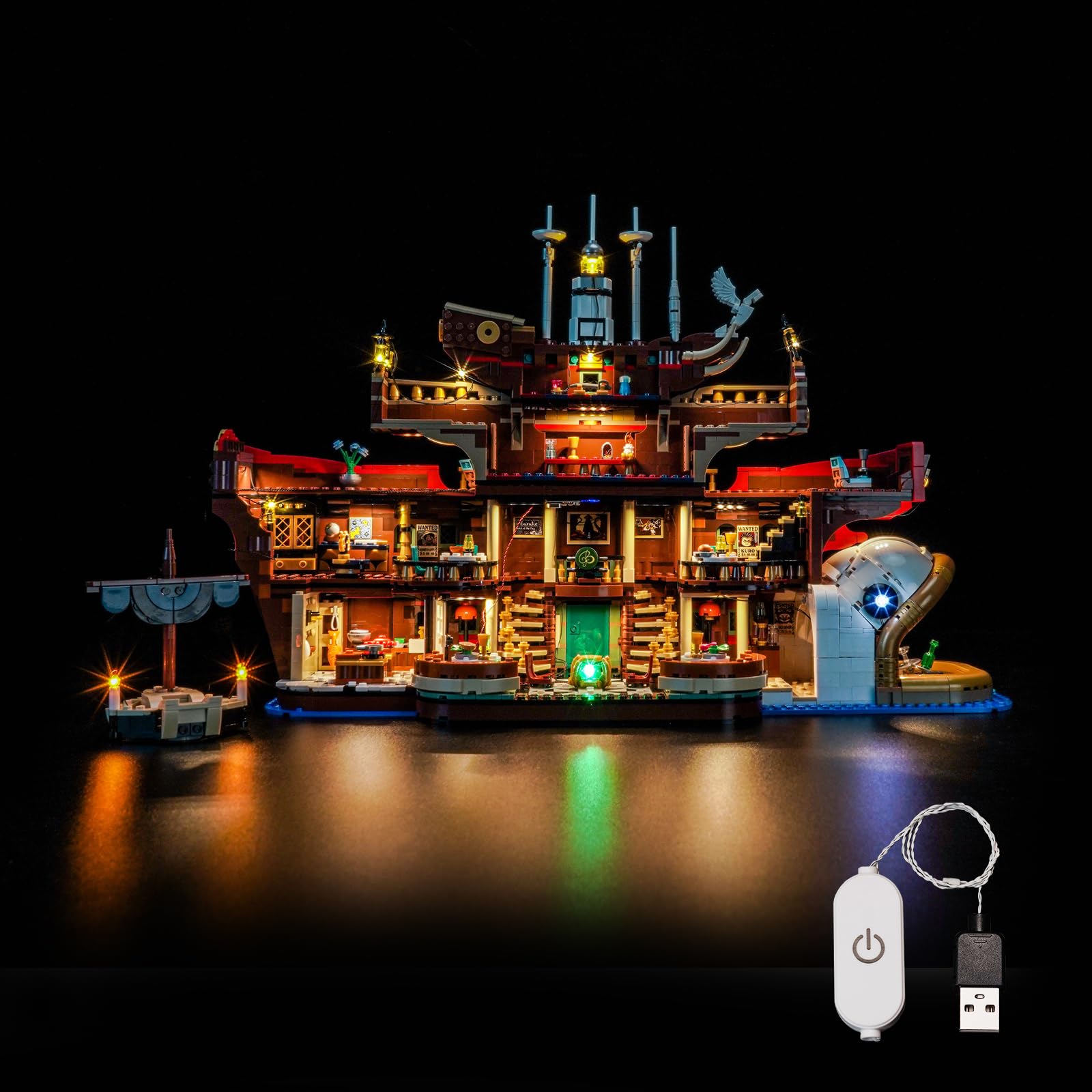 Light Kit Compatible with Lego 75640 The Baratie Floating Restaurant (No Model) - Image 2