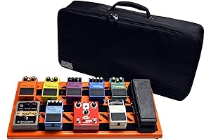 Highly-Durable Fender Pedal Board: Safeguard Your Guitar Pedals with Style