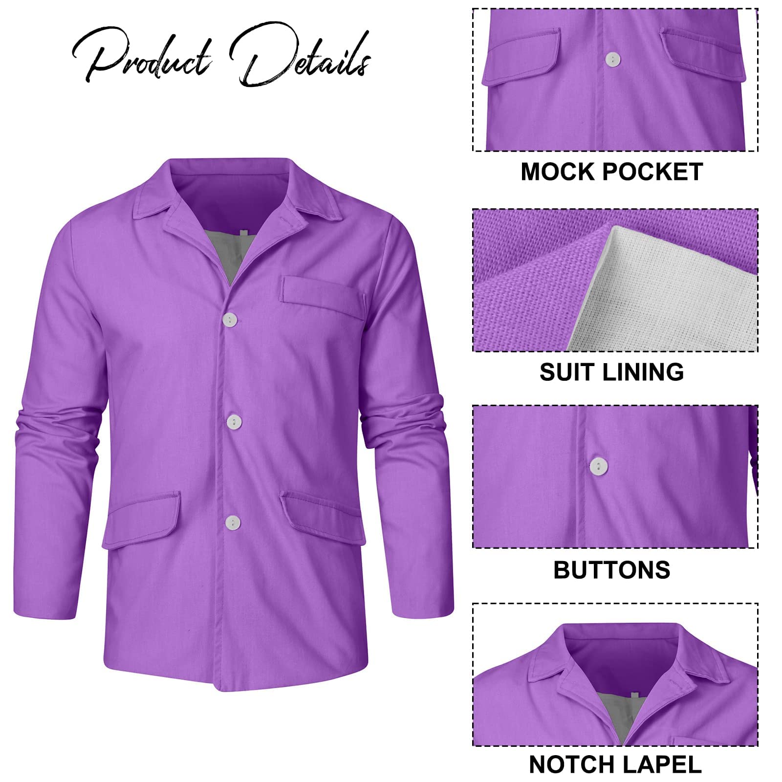 Veste Costume Homme Col Châle En Lin - Coupe Ample, Style Décontracté été, Unique Boutonnage - Pour Bureau Ou Occasion Smart Casual
