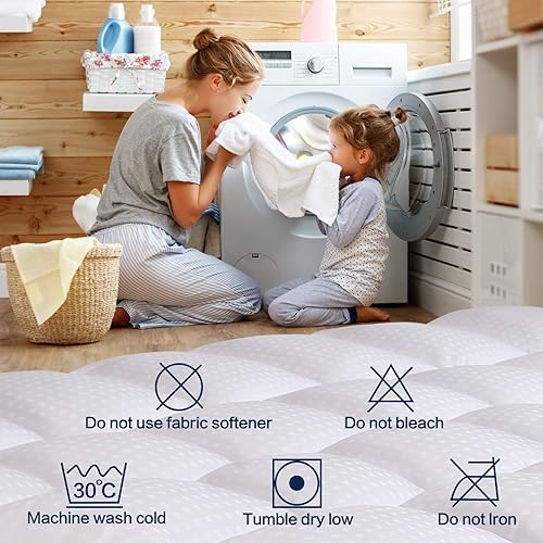 Miniatura 7 de COHOME Cubierta refrescante para colchón Cubierta mullida para colchón