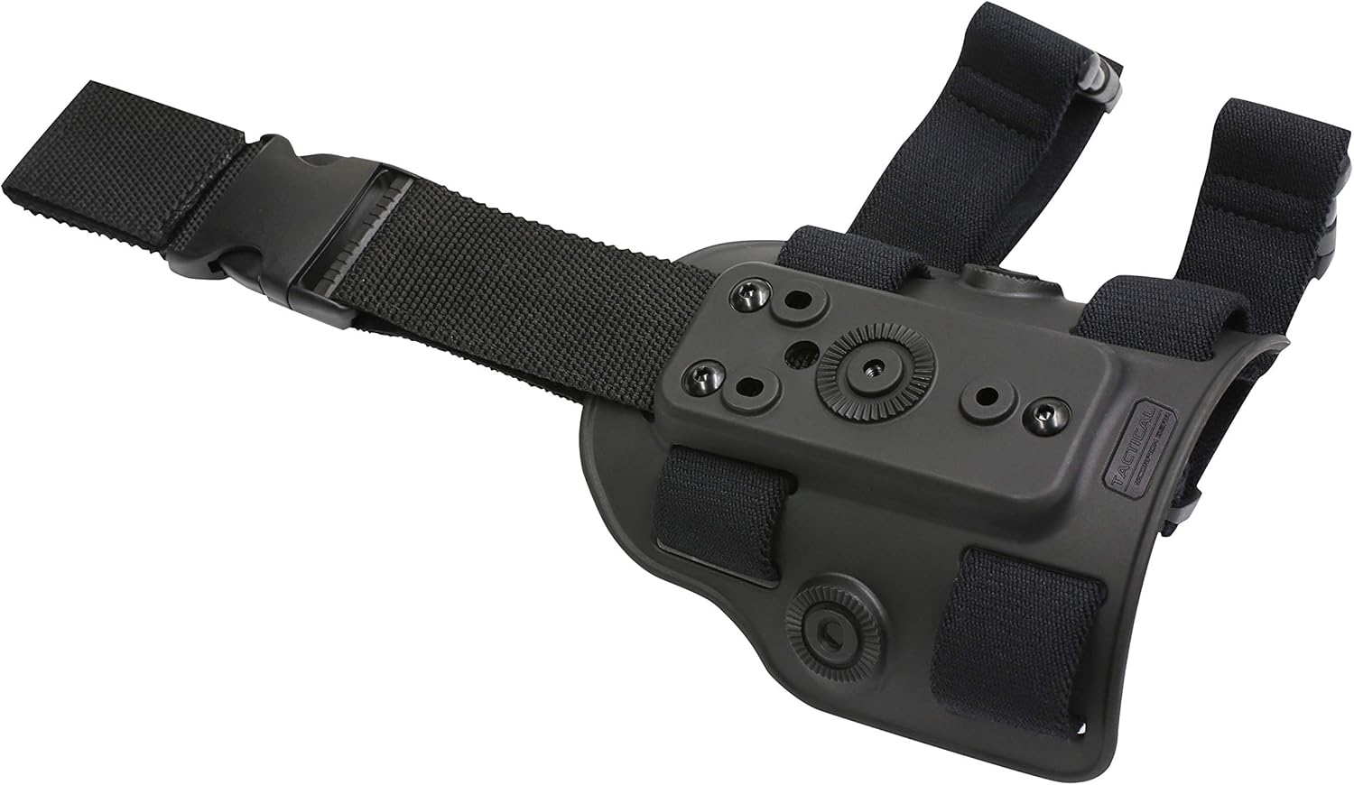 Tactical Scorpion Gear TSG-DLP Modular Polymer Drop Leg Platform - Black