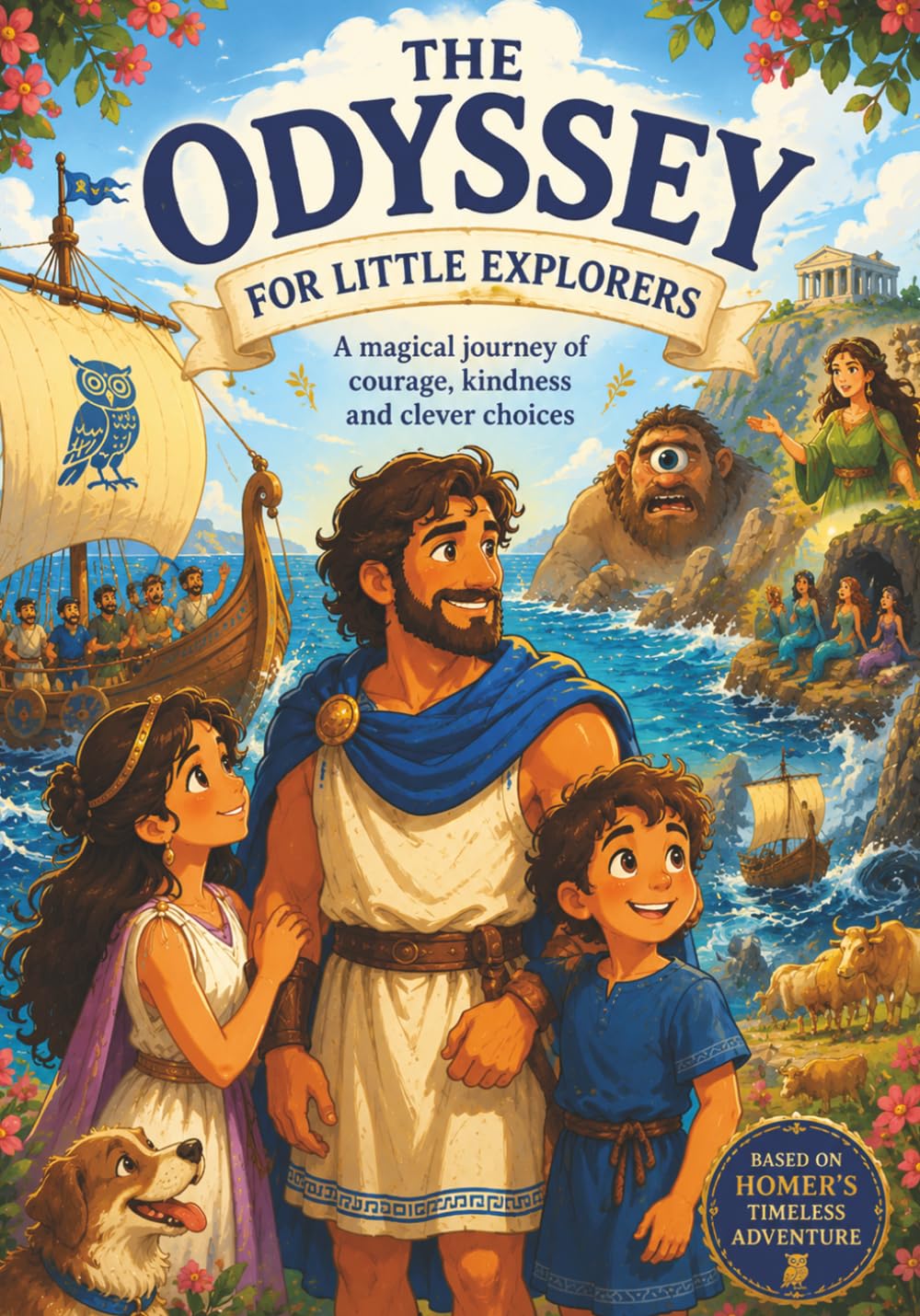 The Odyssey for Little Explorers: An Interactive Greek Mythology Adventure with Hidden Objects, Fun Facts, and Search-and-Find Challenges