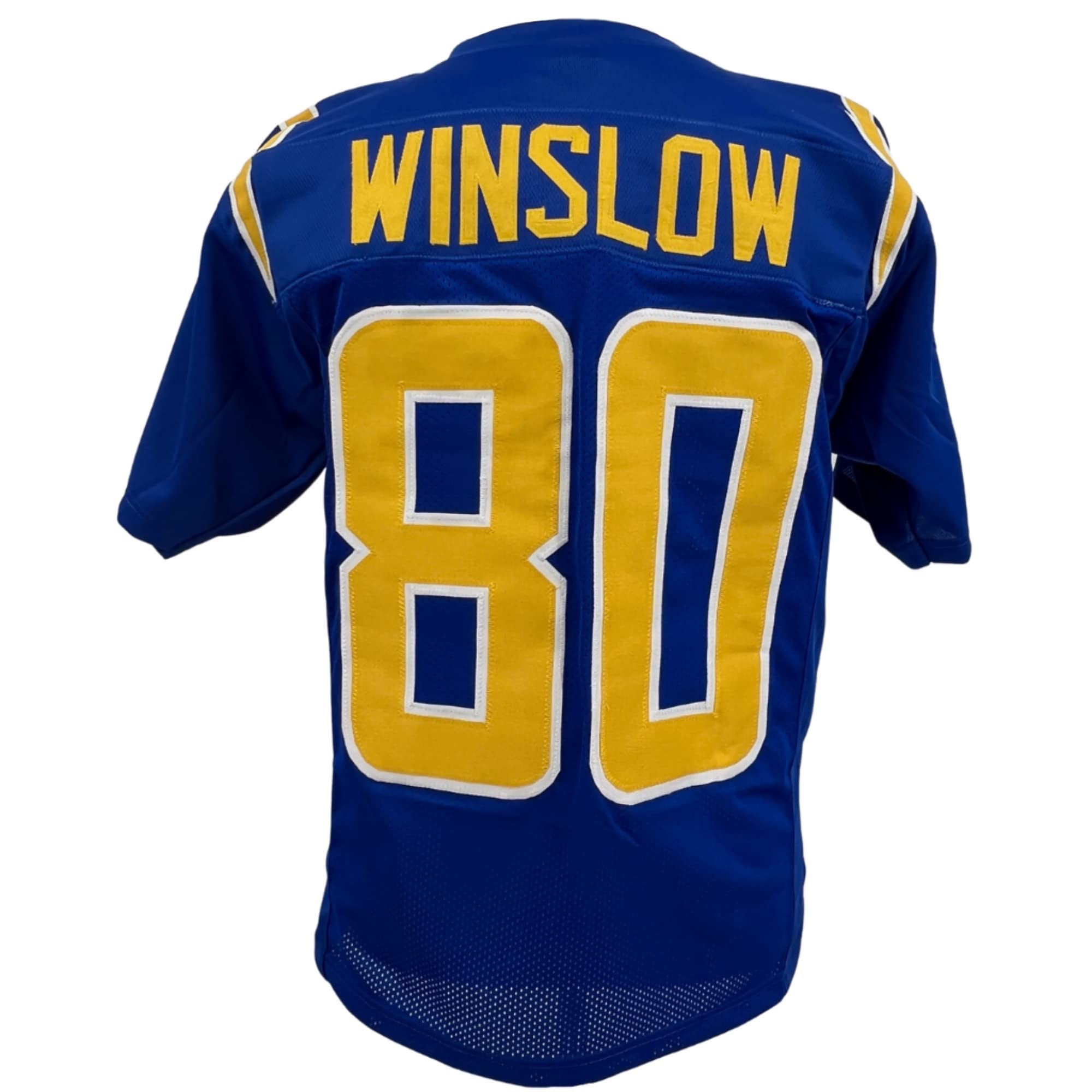 Kellen Winslow Jersey Royal Blue San Diego | Unisex Adult Sizes S-5XL Unsigned Custom Sewn Stitched