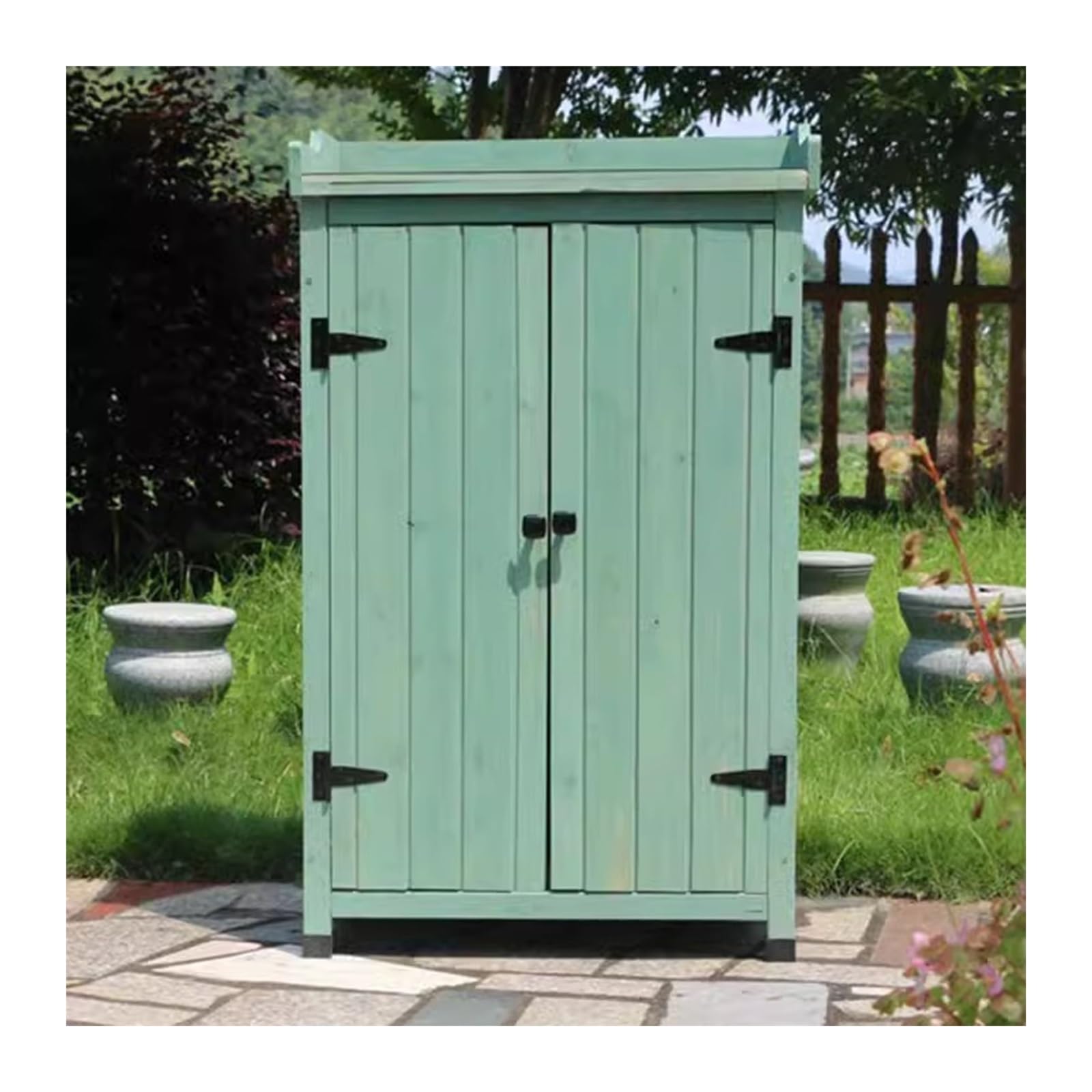 SaryEdge Outdoor Storage Shed Outdoor Cabinets Storage Cabinets Toolbox Miscellaneous Cabinets Balcony Storage Cabinets Minimalist Outside Tools Cabinet,