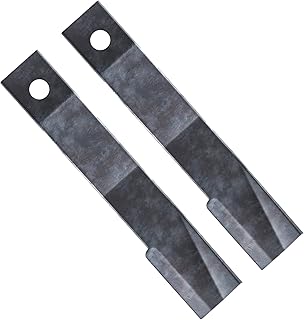 Replacement Bush Hog Rotary Cutter Blades – Part Number 11150, 24''x3/4'' Rancher Supply Lawn Mower Blades and Compatible Rotary Replacement Blades for Brush Mowers (2 Blade Set)