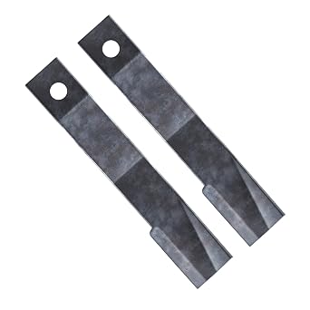 Replacement Bush Hog Rotary Cutter Blades Part Number 11150, 24x3/4 Rancher Supply Lawn Mower Blades and Compatible Rotary Replacement Blades for Brush Mowers 2 Blade Set