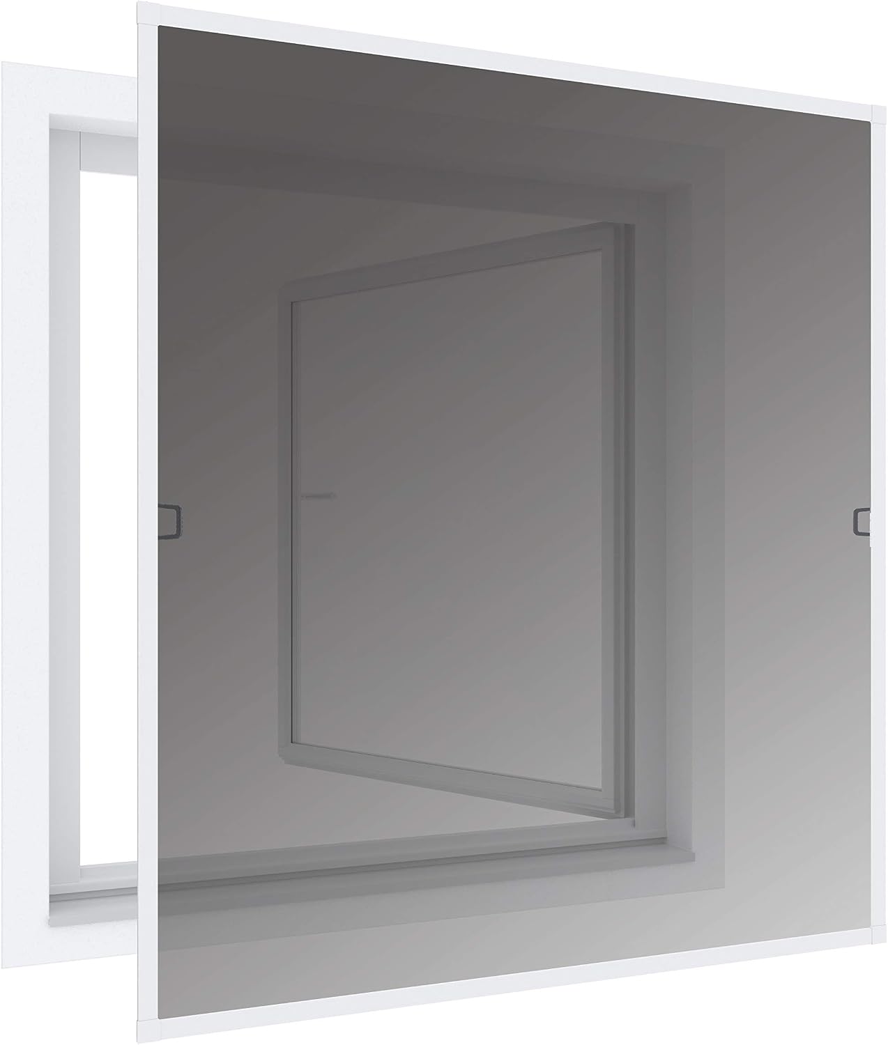 Windhager Insect Screen and Sun Protection Frame Window, Reduces Sunlight, Fly Screen