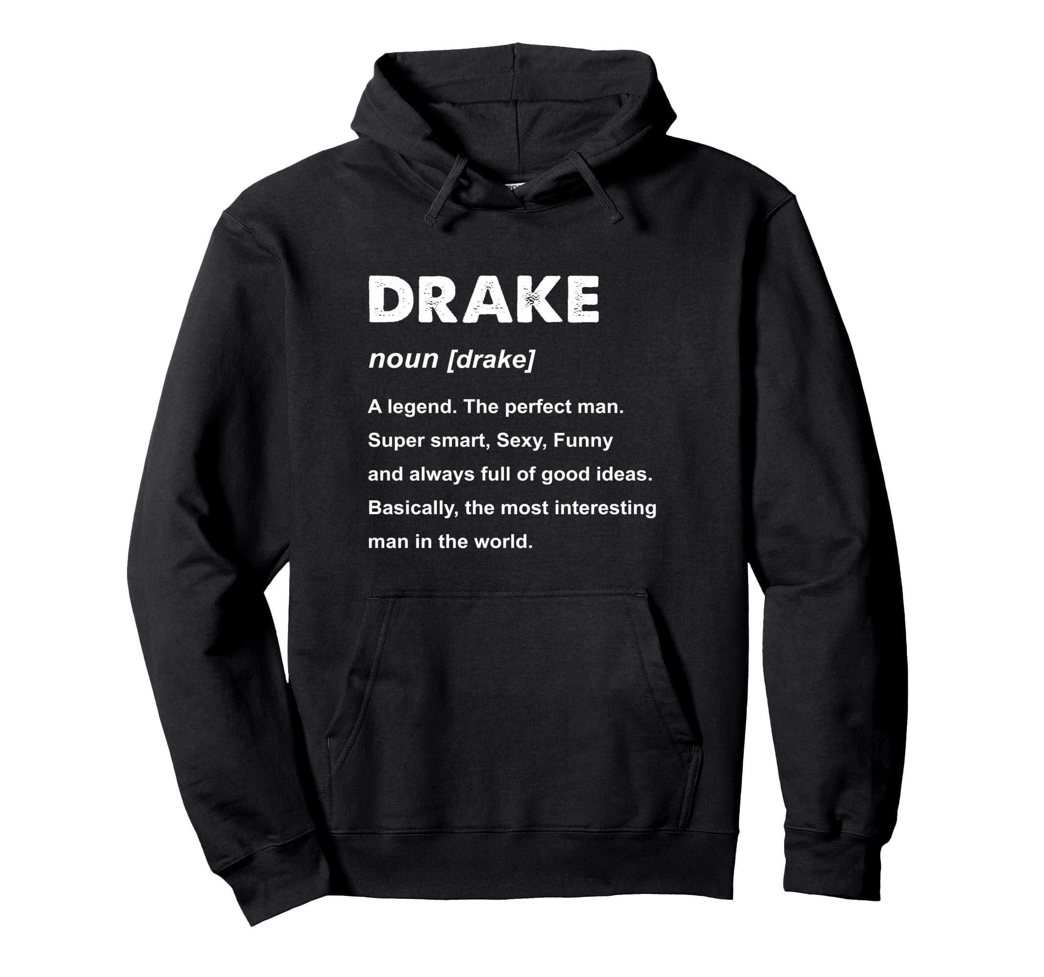 Drake Name Pullover Hoodie