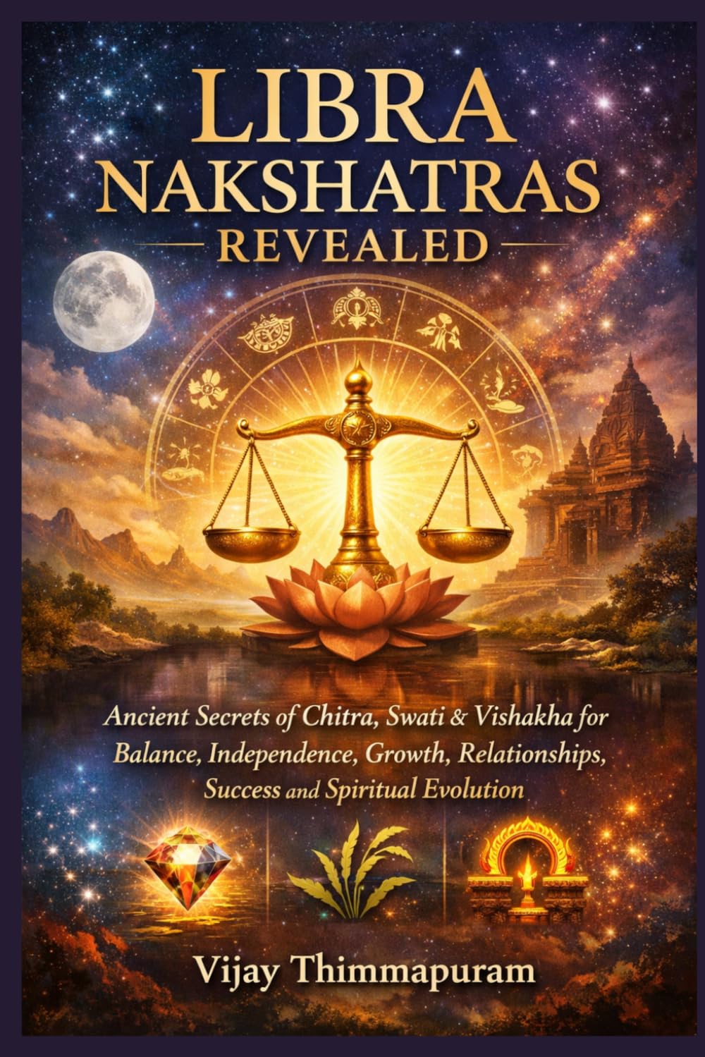 LIBRA NAKSHATRAS REVEALED: Ancient Secrets of Chitra, Swati & Vishakha for Balance, Independence, Growth, Relationships, Success and Spiritual Evolution (The Nakshatra Wisdom Series)