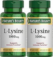 Vista 8 de Nature's Bounty L-lisina, 1000 mg, 60 tabletas