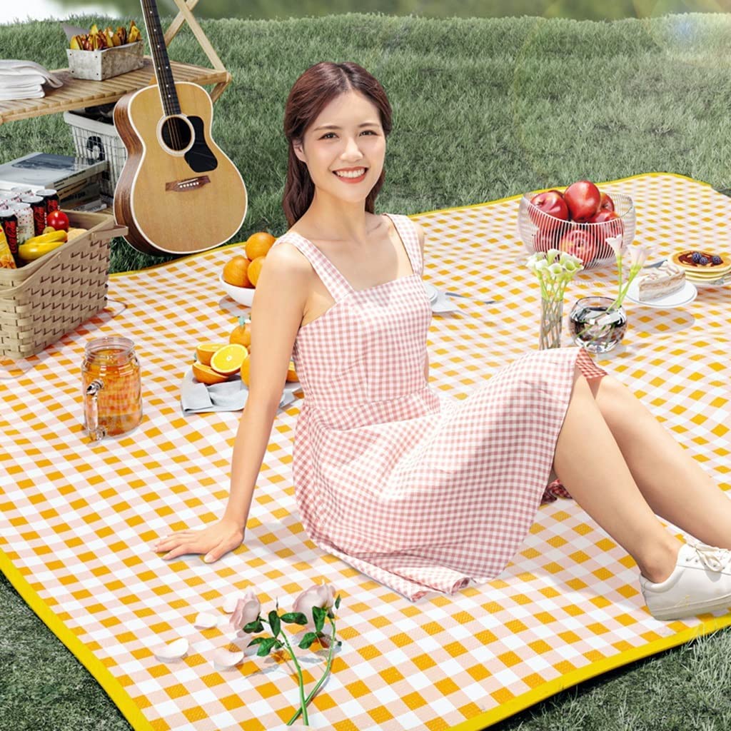 TOBILE Tappetino da Picnic Gita Primaverile Tappetino a Prova di umidità Panno da Picnic Tappetino da Picnic Impermeabile Portatile for Esterni Ispessimento