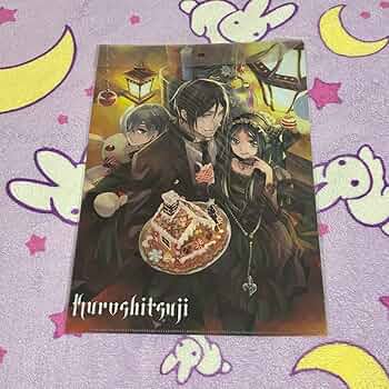 Amazon.co.jp: 黒執事 原画 クリアファイル シエル サリヴァン