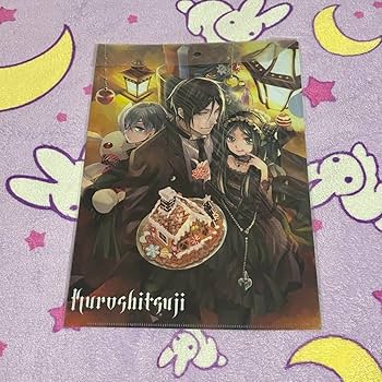 Amazon.co.jp: 黒執事 原画 クリアファイル シエル サリヴァン