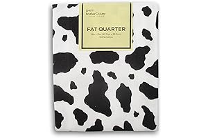 Cotton for Sewing Crafts 18" x 21" with Cow Print