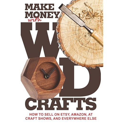 Make Money with Wood Crafts: How to Sell on Etsy, Amazon, at Craft Shows, to Interior Designers and Everywhere Else, and How to Get Top Dollars for Your Wood Projects