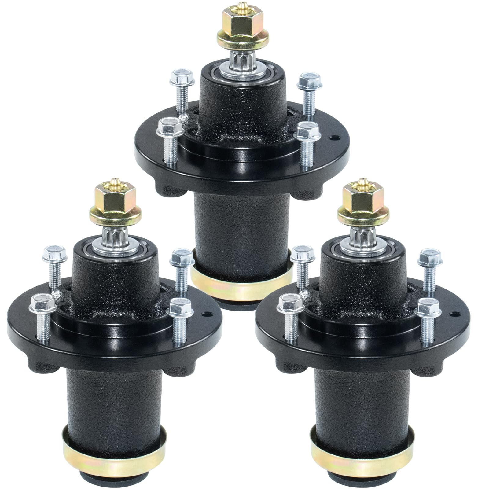 POSFLAG 3 Pack 539131898 Spindle Assembly for Husqvarna Z248F MZ61
