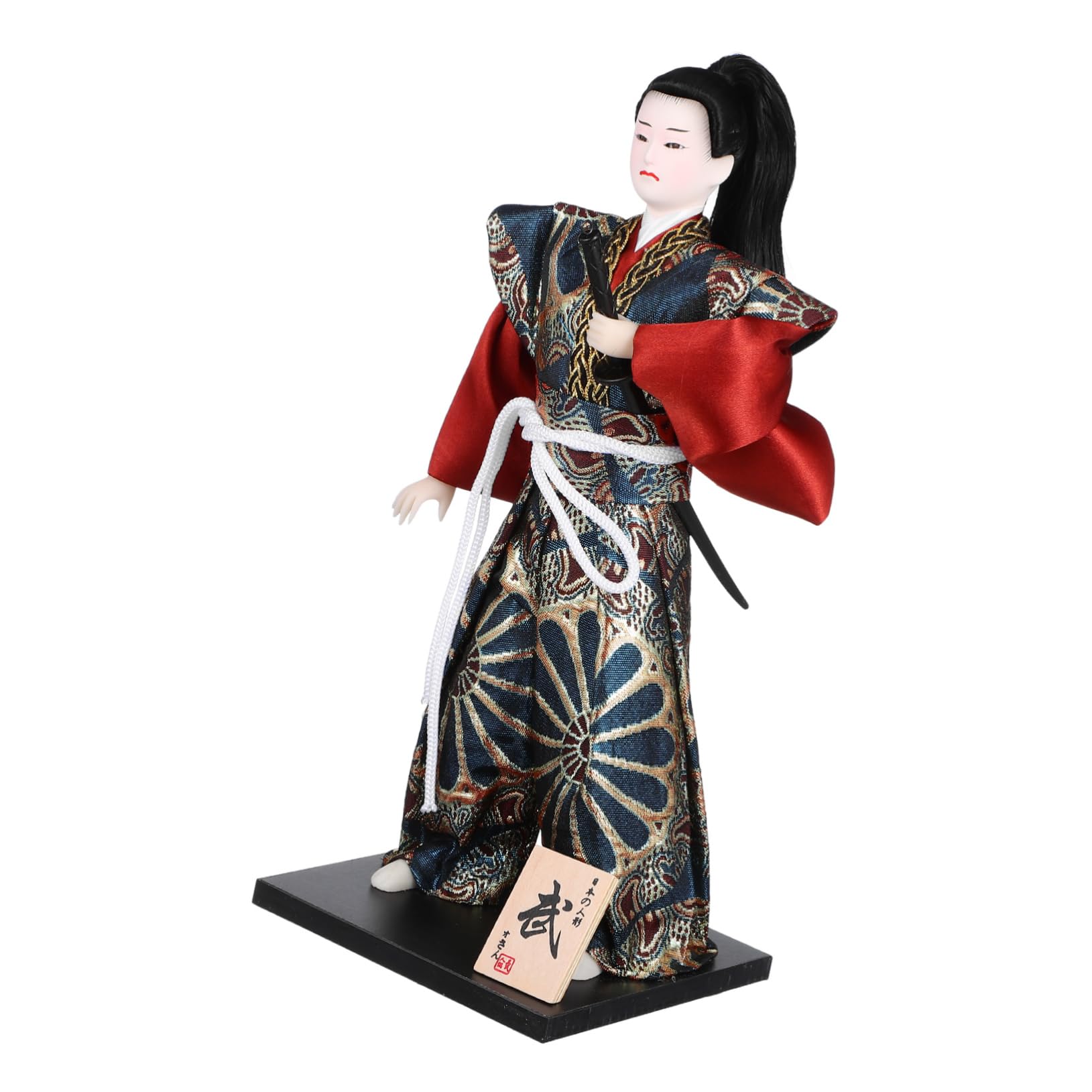 Figura de Guerrero Samurái Japonesa de 30cm para Decoración