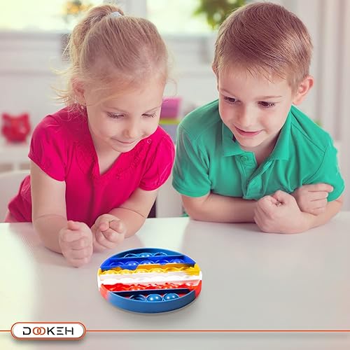 Miniatura 3 de Dookeh Juguete sensorial de burbujas para reventar burbujas - Juguete sensorial de burbujas para presionar (4 piezas)