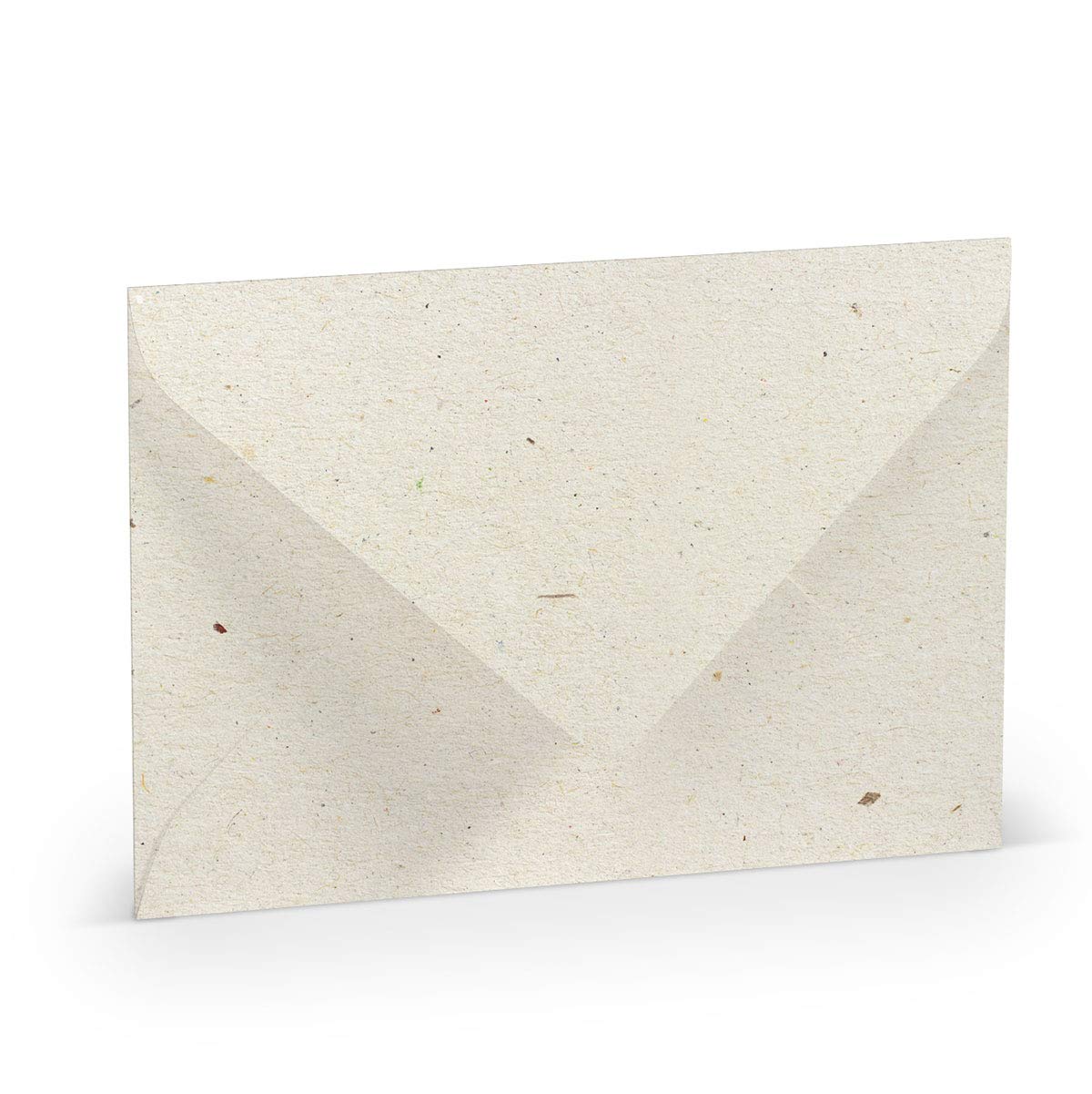 25x Vanille/Crèmekleurige B6 Enveloppen (17,5x12,5cm) voor Kaarten en