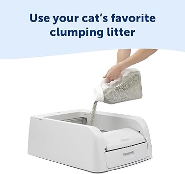PetSafe ScoopFree Clumping Self-Cleaning Litter Box - No Scooping, Superior Odour Control, Multi-Cat Friendly