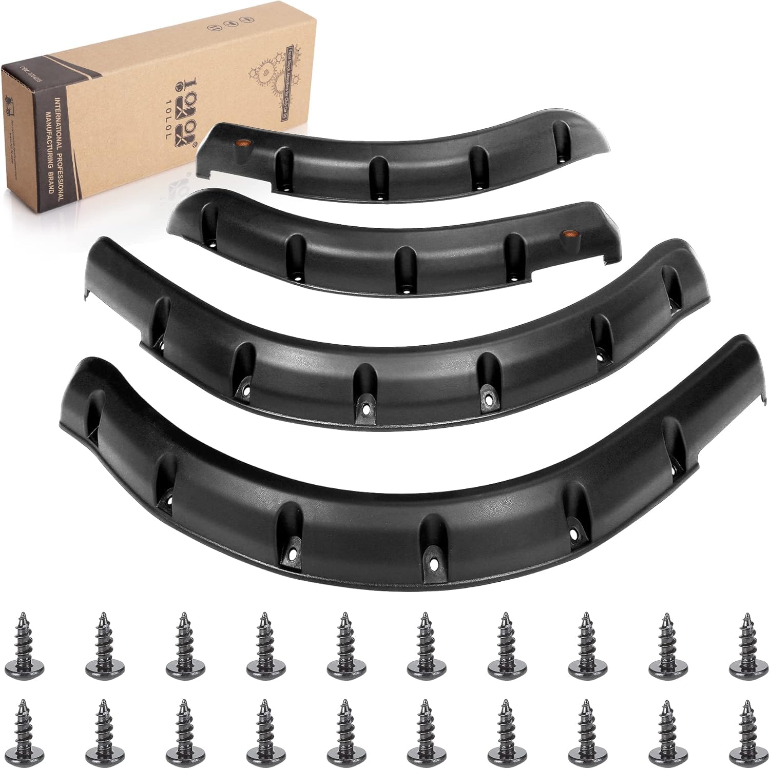 Photo 1 of 10L0L Golf Cart Front Rear Fender Flares for Club Car DS 1993-up with Factory Body Kit (Not Fit Modified Body), 4 PCS High Impact Golf Cart Wheel Flares