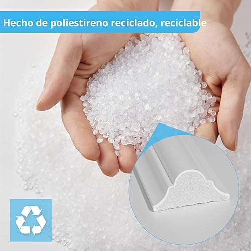 Miniatura 8 de Art3d - Juego de 6 molduras precortadas para pared, paneles de revestimiento listos para montar, para interior, sala de estar, dormitorio, se