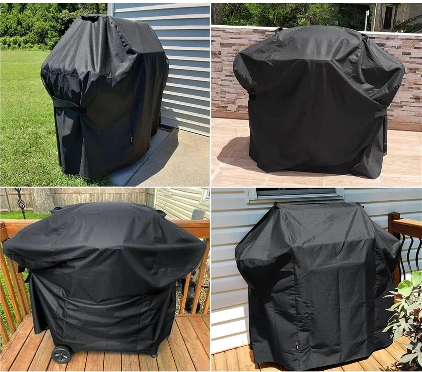 Funda Barbacoa Exterior Impermeable Cubierta De Barbacoa For Parrilla, Resistente, Protectora For(M(150X100X125cm))