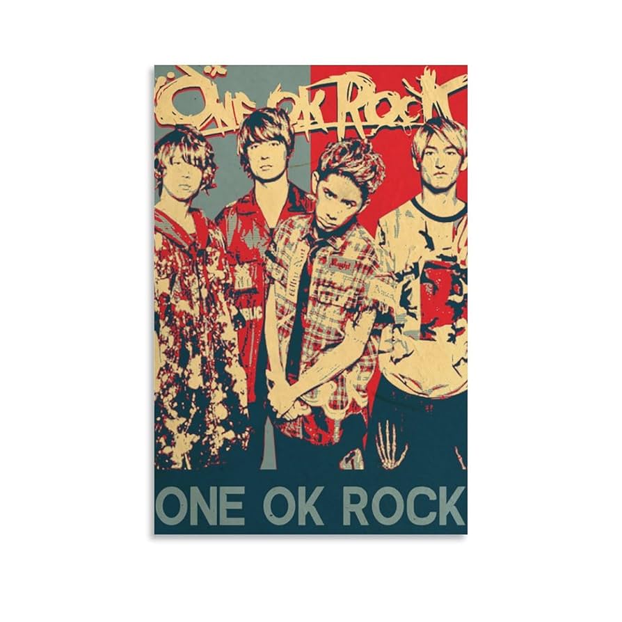 Amazon.co.jp: ワンオクロック日本の人気ロックバンド ポスター