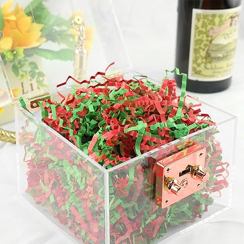 Miniatura 4 de Uptotop Suministro de 4 onzas de papel de corte arrugado para envolver regalos, cesta de relleno, cumpleaños, boda, Navidad, Acción de Gracias, Día