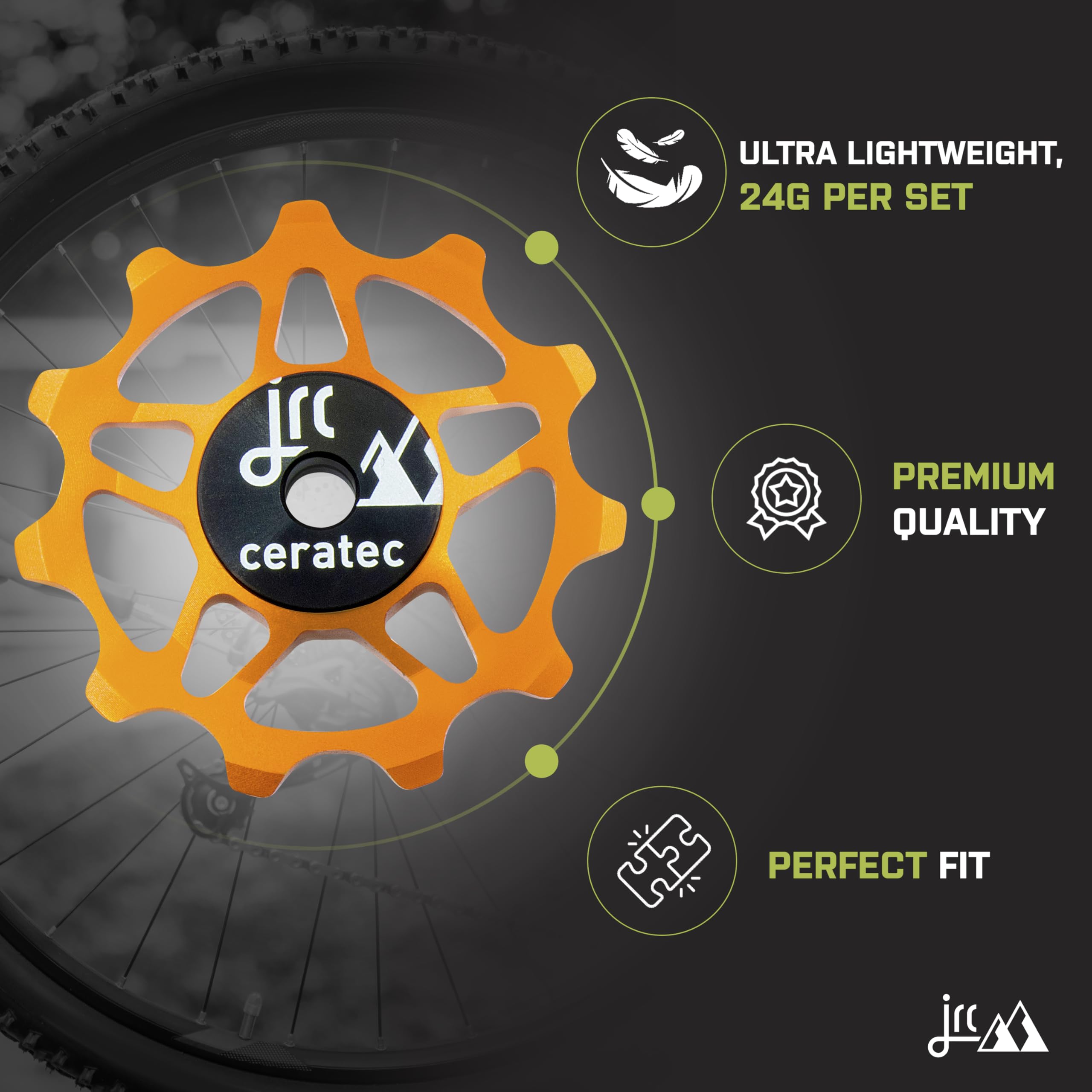 Amazon | JRC Components 11T セラミックプーリーホイール | シマノ