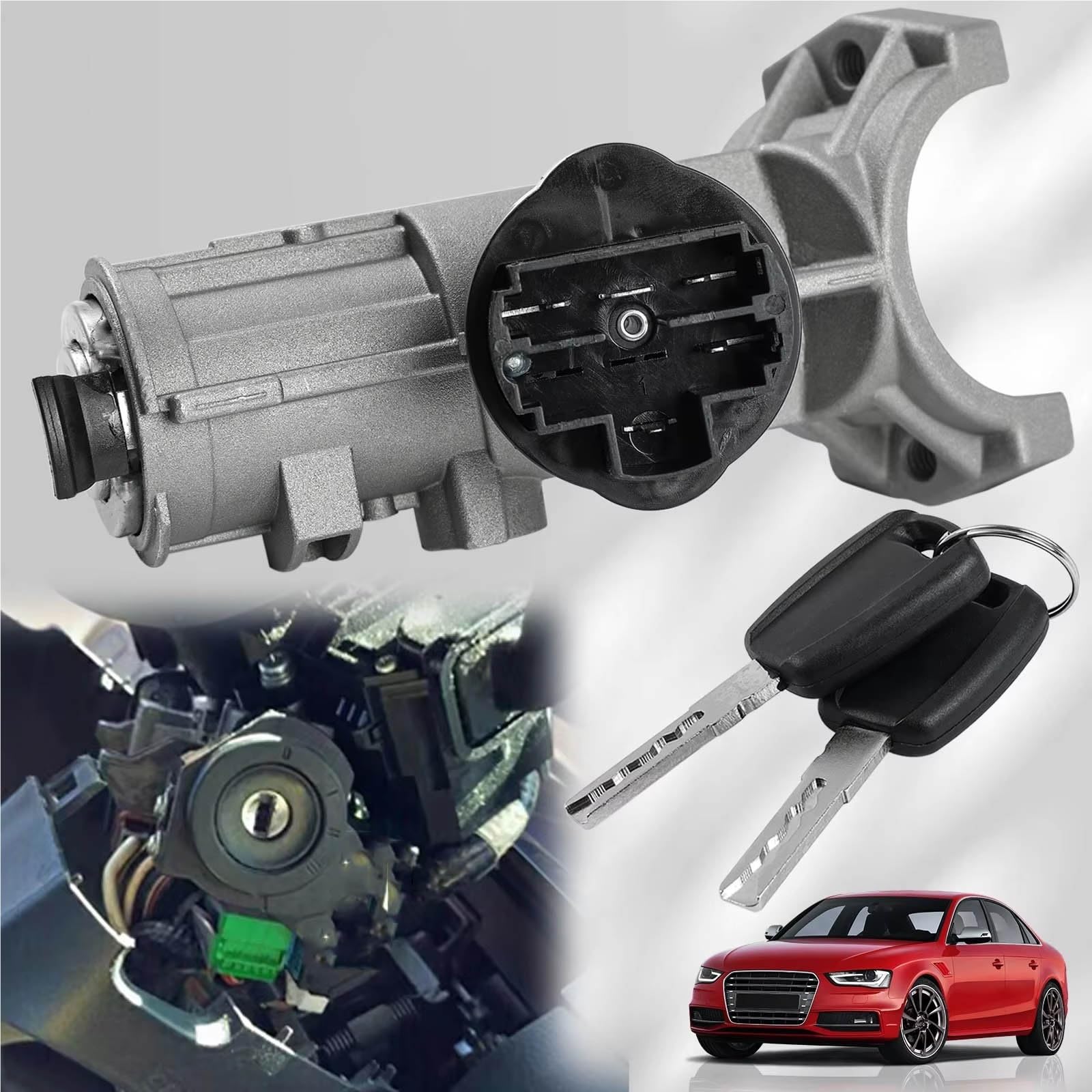 Compatible Con Peugeot Para Boxer 2006 2007 2008 2009-2023 Reemplazo Cilindro Bloqueo Dirección Encendido 1348421080 4162.SJ