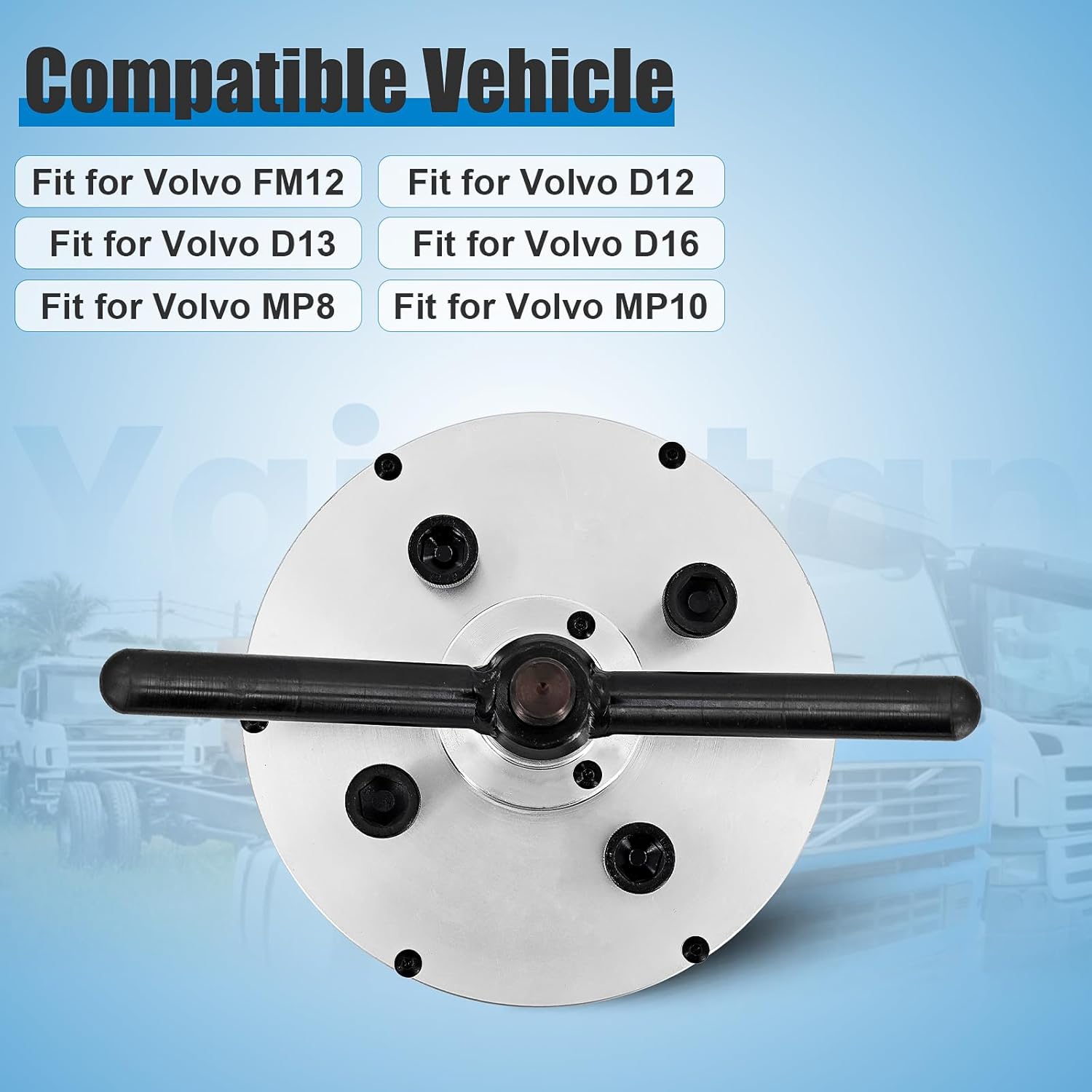 9990166 Rear Crankshaft Oil Seal Installer Tool Compatible with Volvo FM12 D12 D13 Replace # 88880013