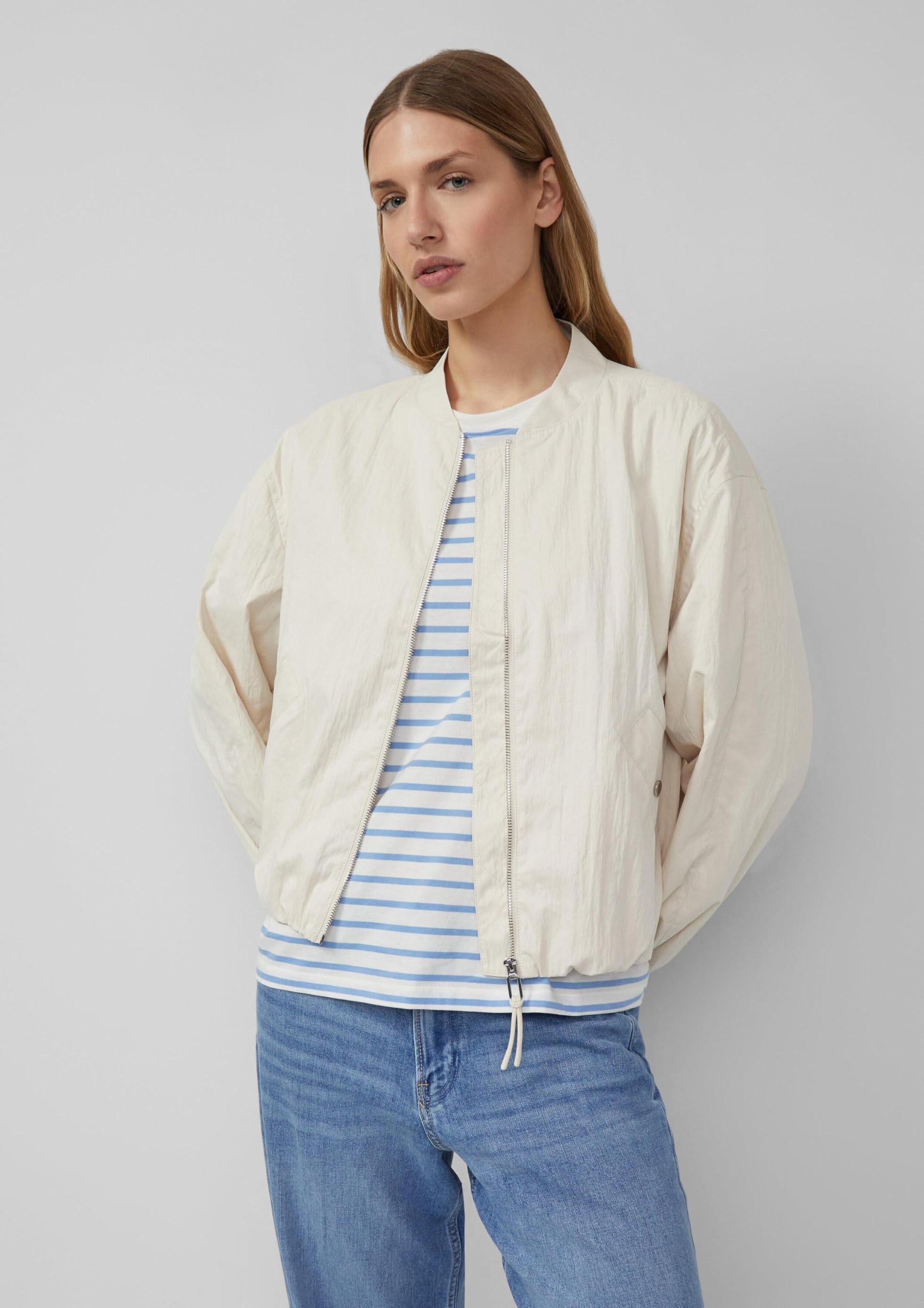 s.Oliver Weicher Blouson in Strukturoptik