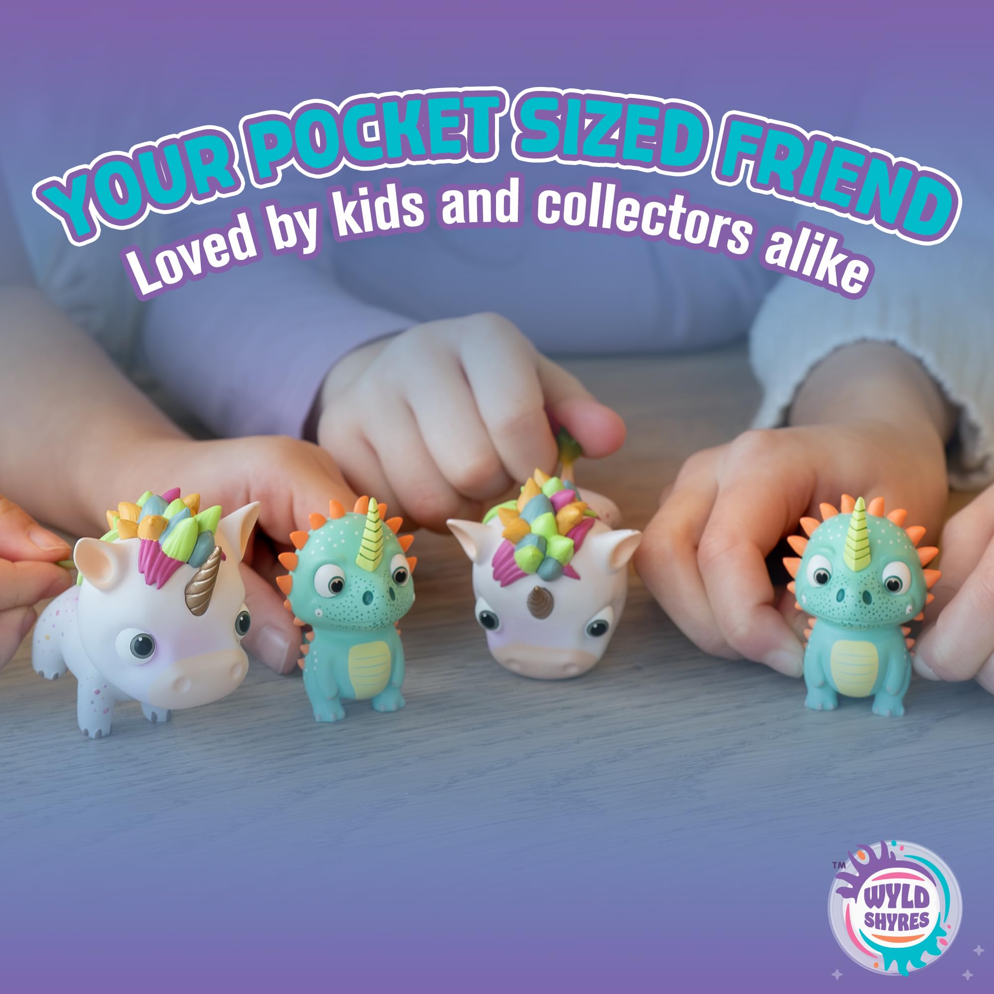 Rikki Unicorn Dinosaur Vinyl Figure - Ages 4+ -4