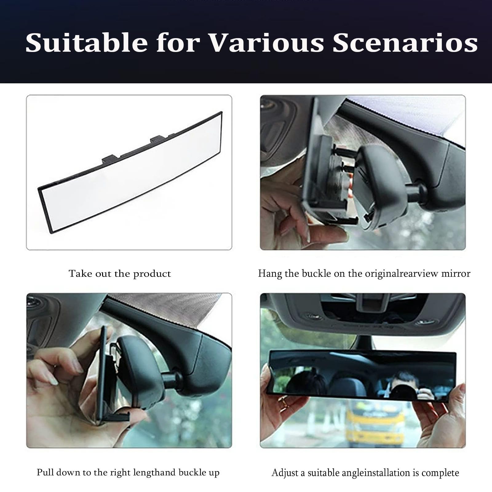 アクセサリー MAXWIN HIGH SPEC DIGITAL ROOM MIRROR Amazon.com: Car Interior Wide View Rearview Mirror for Nissan