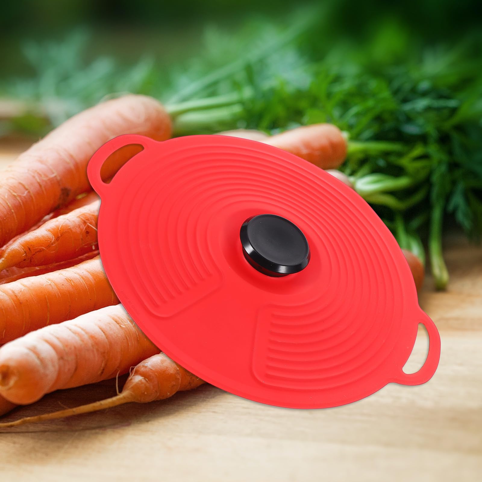 Auslaufsichere Silikondeckel aus Hitzebeständigem Biegsamem Silikon für Schüsseln 3 Stück-pack für Küchenbedarf und Einweihungsgeschenke