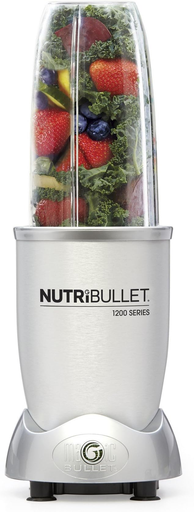 Nutribullet 1200 Series N12-1212 1200-Watt Power Blender with Stainles Steel Cup (Sliver)