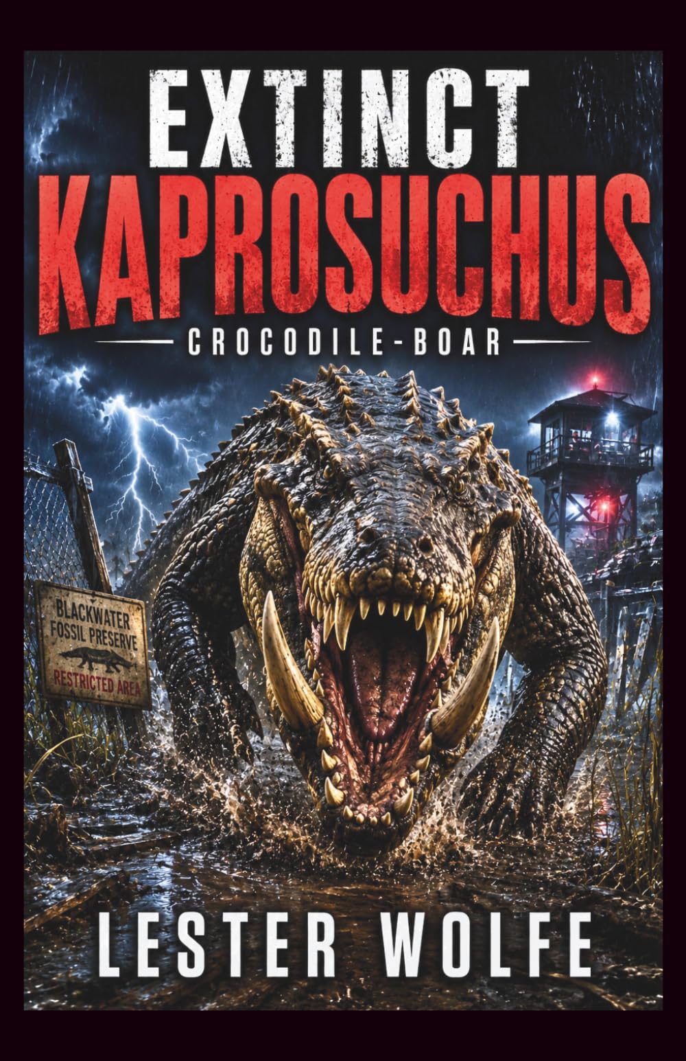 EXTINCT - Kaprosuchus Crocodile-Boar: A Prehistoric Predator Survival Suspense Story (EXTINCT - Horror Adventure Novellas)