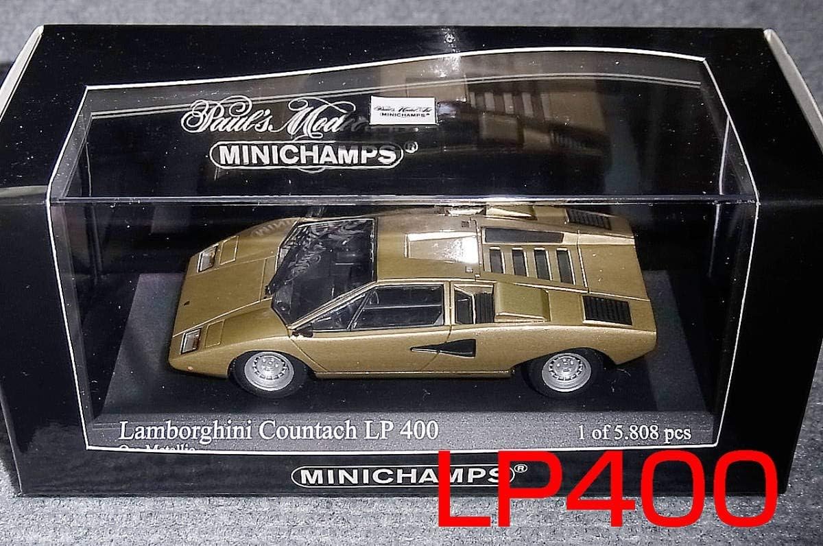 1/43　KYOSHO MR ランボルギーニ カウンタック　LP400　グリーン 1/43 カウンタック LP400 ゴールド ランボルギーニ countach