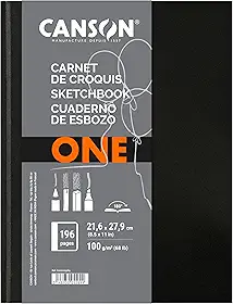 Sketchbook A4 100g/m², Canson, ArTBook One, 98 Folhas