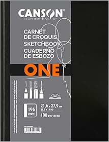 Sketchbook A4 100g/m², Canson, ArTBook One, 98 Folhas