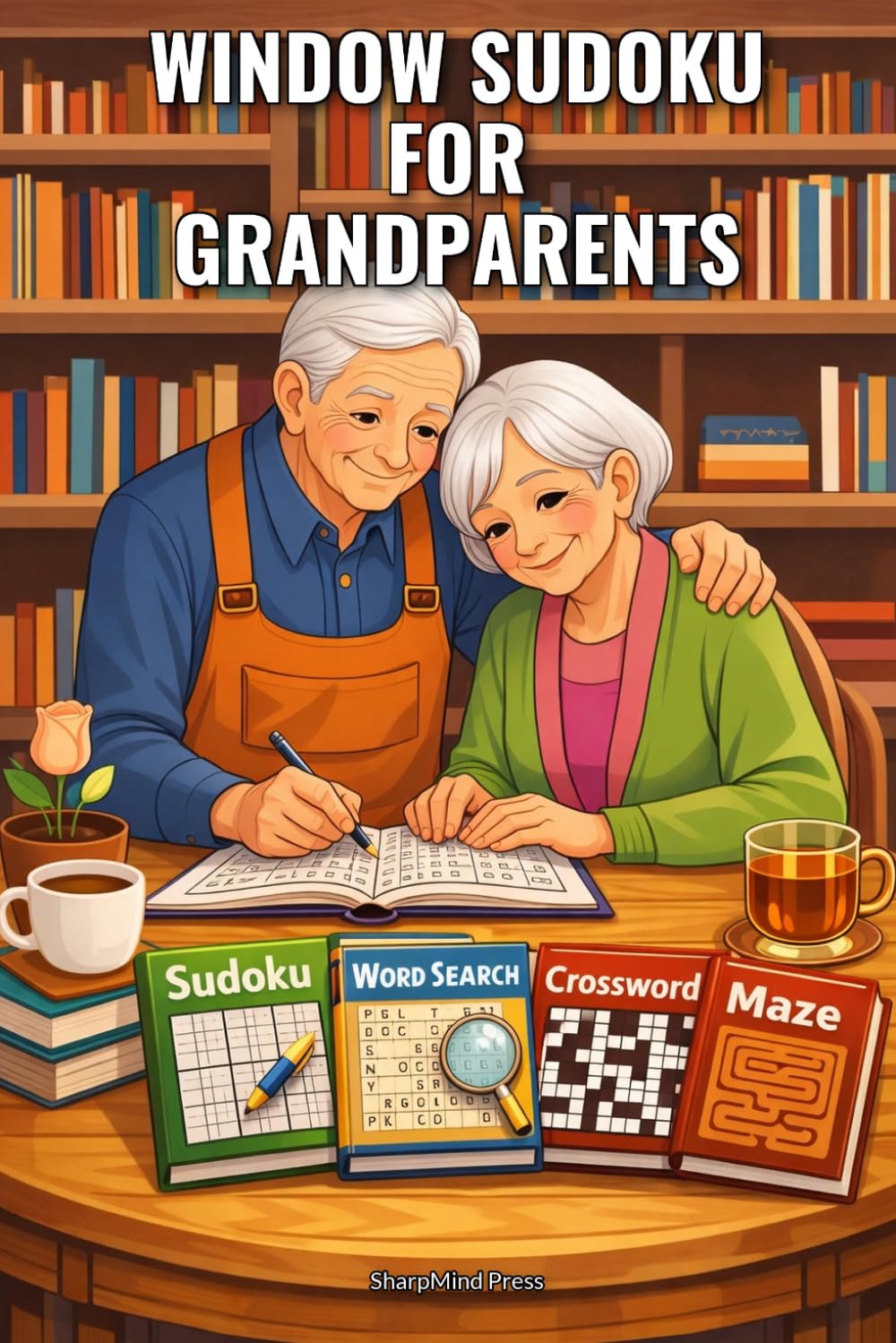Window Sudoku for Grandparents: Sharpen Your Mind with 100 Brain-Boosting Challenges