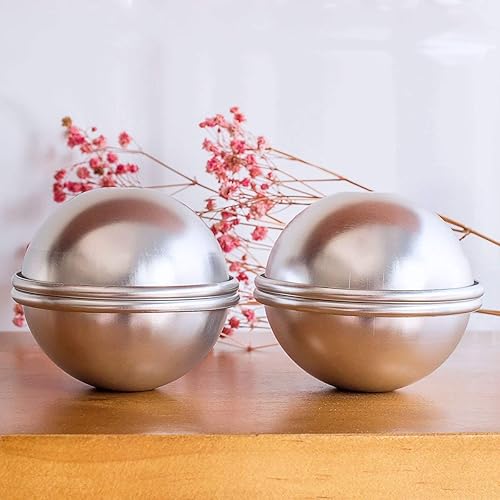 Miniatura 6 de Kit de moldes de bomba de baño, juego de 15 moldes de 3 tamaños y prensa de bombas de baño para suministros de fabricación de bricolaje