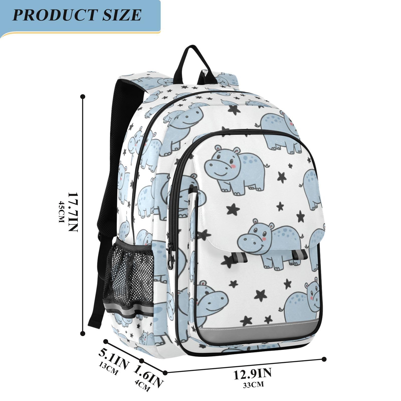 Mnsruu Sac à dos pour ordinateur portable de 15,6 pouces - Sac à dos de voyage léger pour le travail universitaire - 45 x 33 x 17 cm