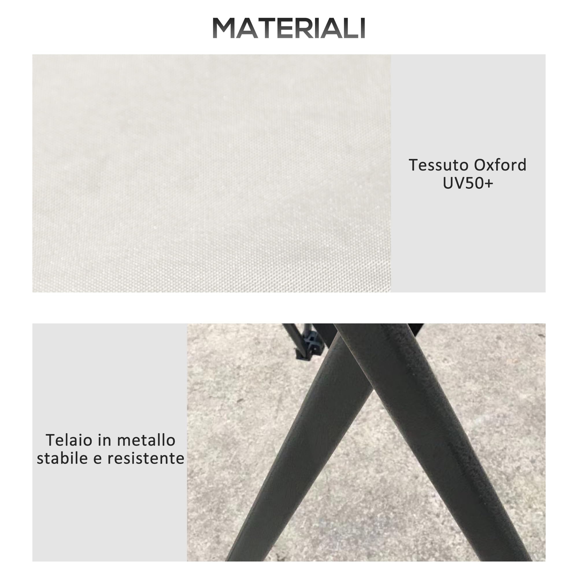 Outsunny Gazebo Pieghevole Pop Up 4x4 m ad Altezza Regolabile a 3 Livelli, Gazebo Esterno con Zanzariera, Sacchi di Sabbia, Borsa da Trasporto, UV50+, per Giardino Campeggio Feste, Crema